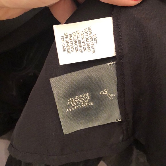 Vera Wang Black Dress - Picture 4 of 4